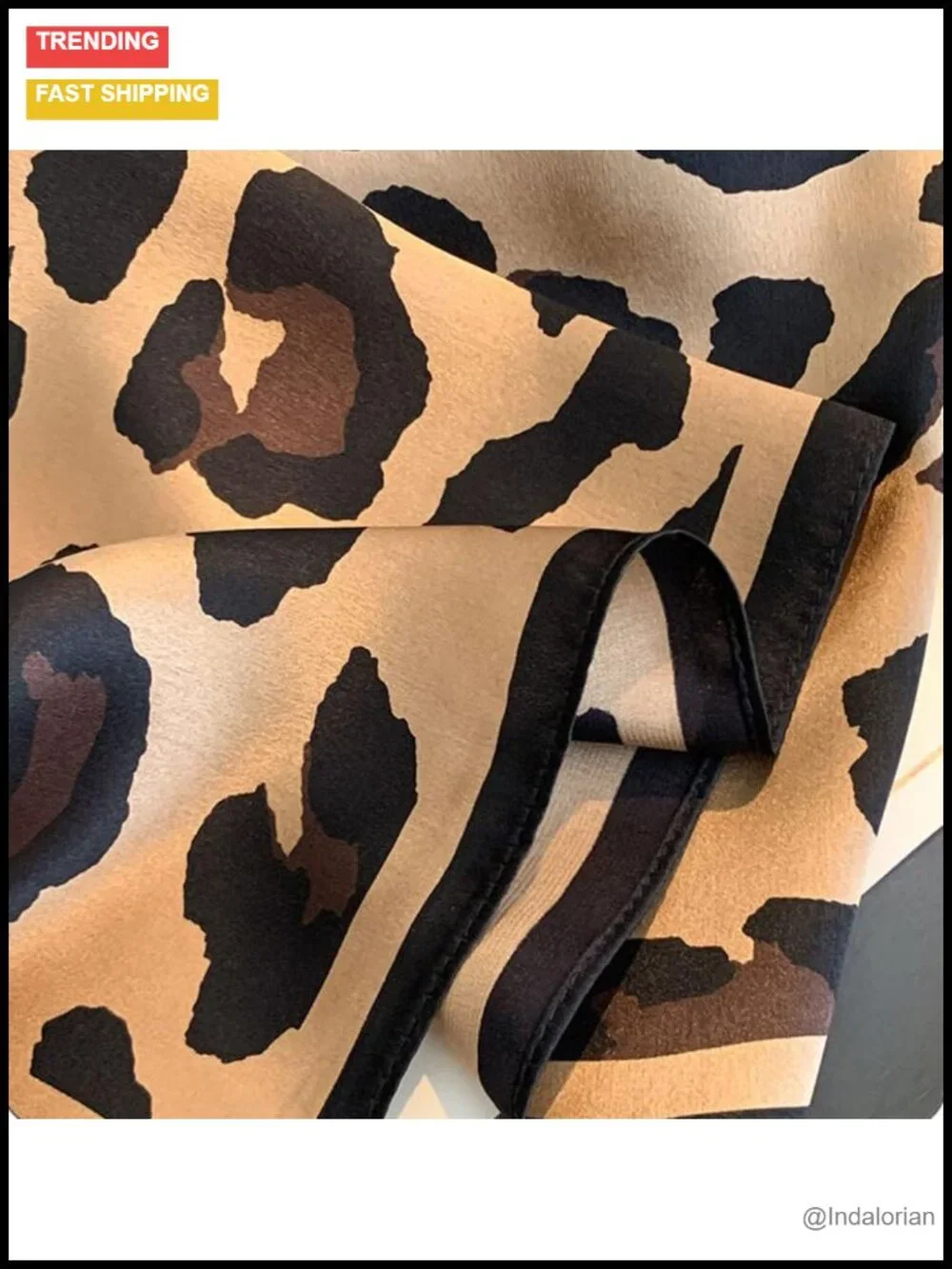 100% Mulberry Silk Small Square Scarf 21